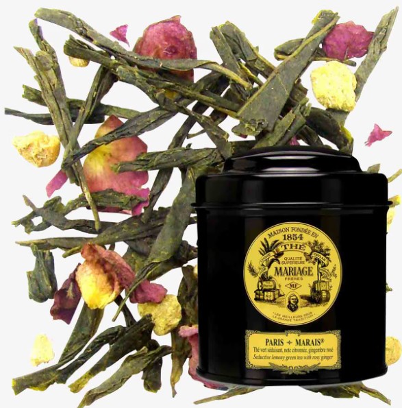 Thé vert Paris Marais® Mariage Frères, aux notes fruitées et florales