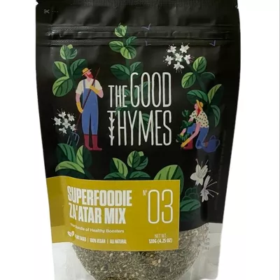 Mélange Za'atar The Good Thymes aux noix et graines en sachet souple
