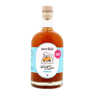 Vinaigre de cidre Archie avec des bienfaits reconnus pour la santé, améliorer la digestion et soutenir un métabolisme actif et équilibré